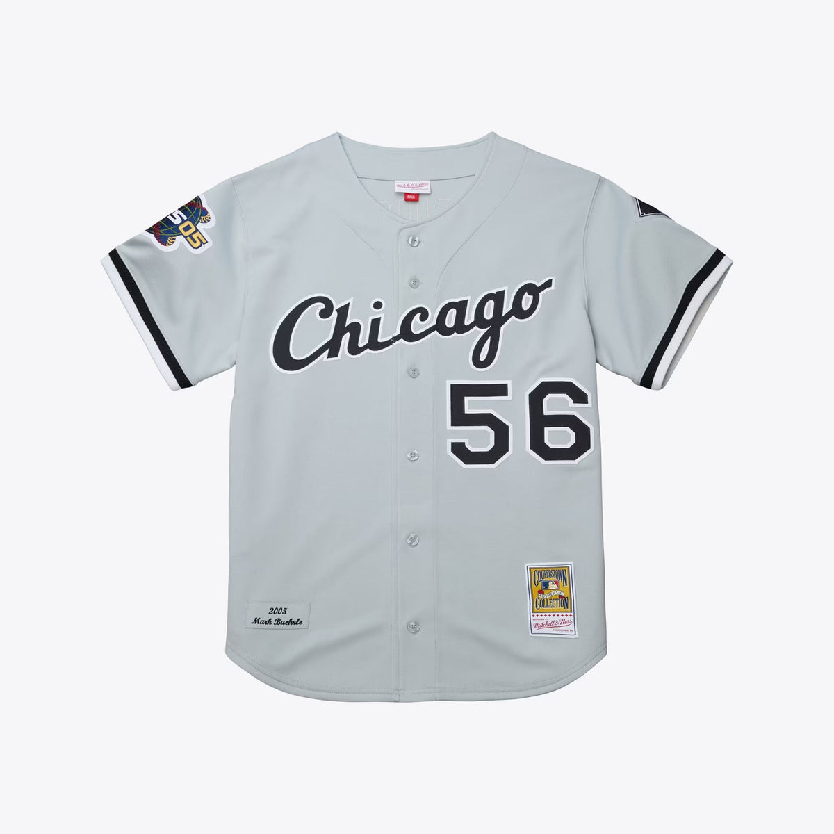 Mark Buehrle #56 Chicago White Sox 2005 Authentic Jersey - Gray
