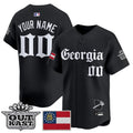 Atlanta Braves Georgia X Outkast Gothic Edition Vapor Premier Limited Custom Jersey