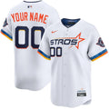 Houston Astros Custom City Connect Limited Jersey - White
