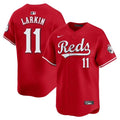 Barry Larkin #11 Cincinnati Reds Alternate Limited Jersey - Red