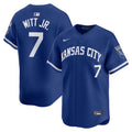 Bobby Witt Jr #7 Kansas City Royals Alternate Limited Jersey - Royal Blue