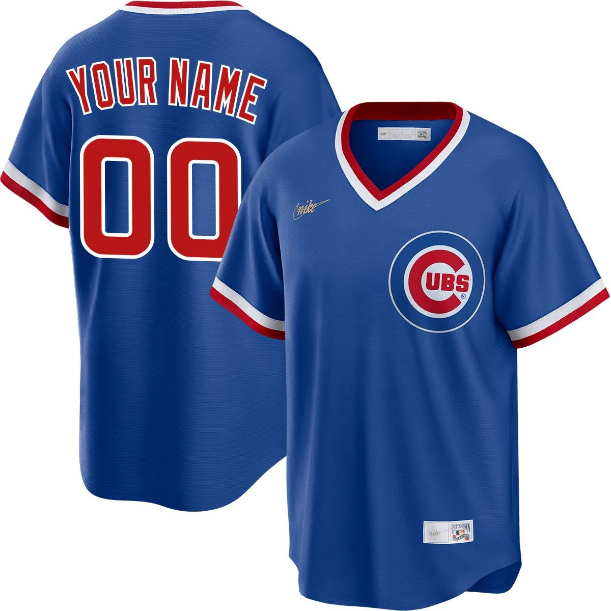Chicago Cubs 1994 Custom Cooperstown Limited Jersey - Blue
