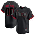 Cincinnati Reds Custom City Connect Limited Jersey - Black