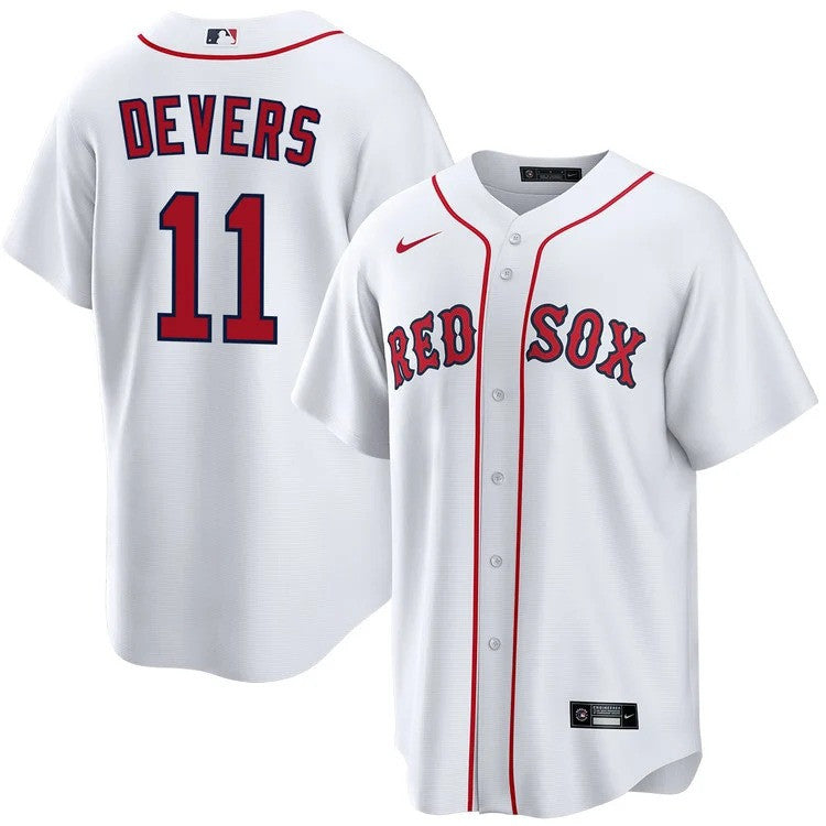 Rafael Devers #11 Boston Red Sox Home Limited Jersey - White