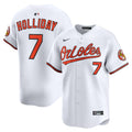 Jackson Holliday Baltimore Orioles Home Limited Jersey - White