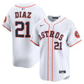 Yainer Diaz #21 Houston Astros Limited Jersey - White