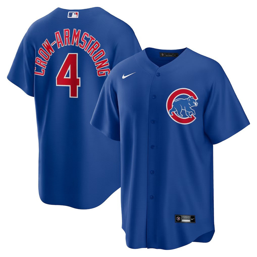 Pete Crow Armstrong #4 Chicago Cubs Alternate Limited Jersey - Royal