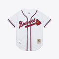 Deion Sanders #24 Atlanta Braves 1992 Authentic Jersey - White