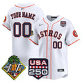 Houston Astros 2026 Spring Training 250America Patch Vapor Premier Limited Custom Jersey
