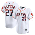 Jose Altuve #27 Houston Astros Home Limited Jersey - White