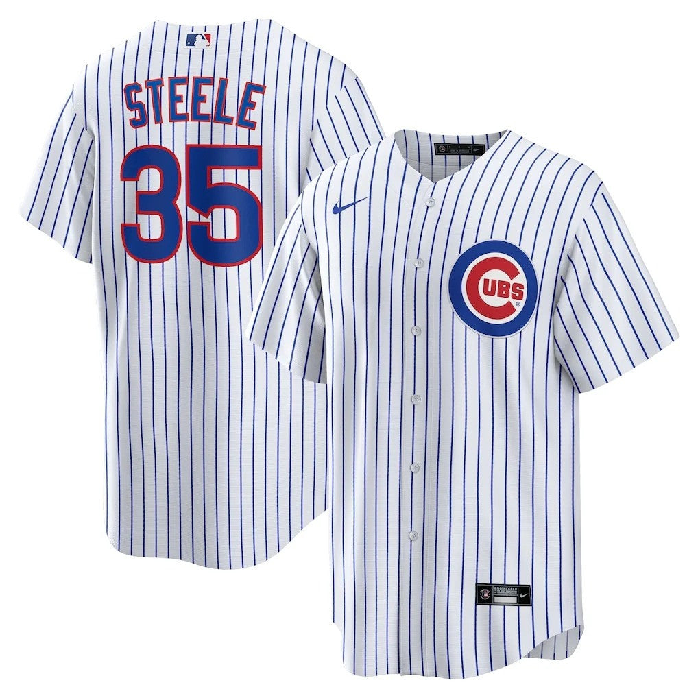Justin Steele #35 Chicago Cubs Home Limited Jersey - White