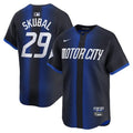 Tarik Skubal #29 Detroit Tigers City Connect Limited Jersey - Navy