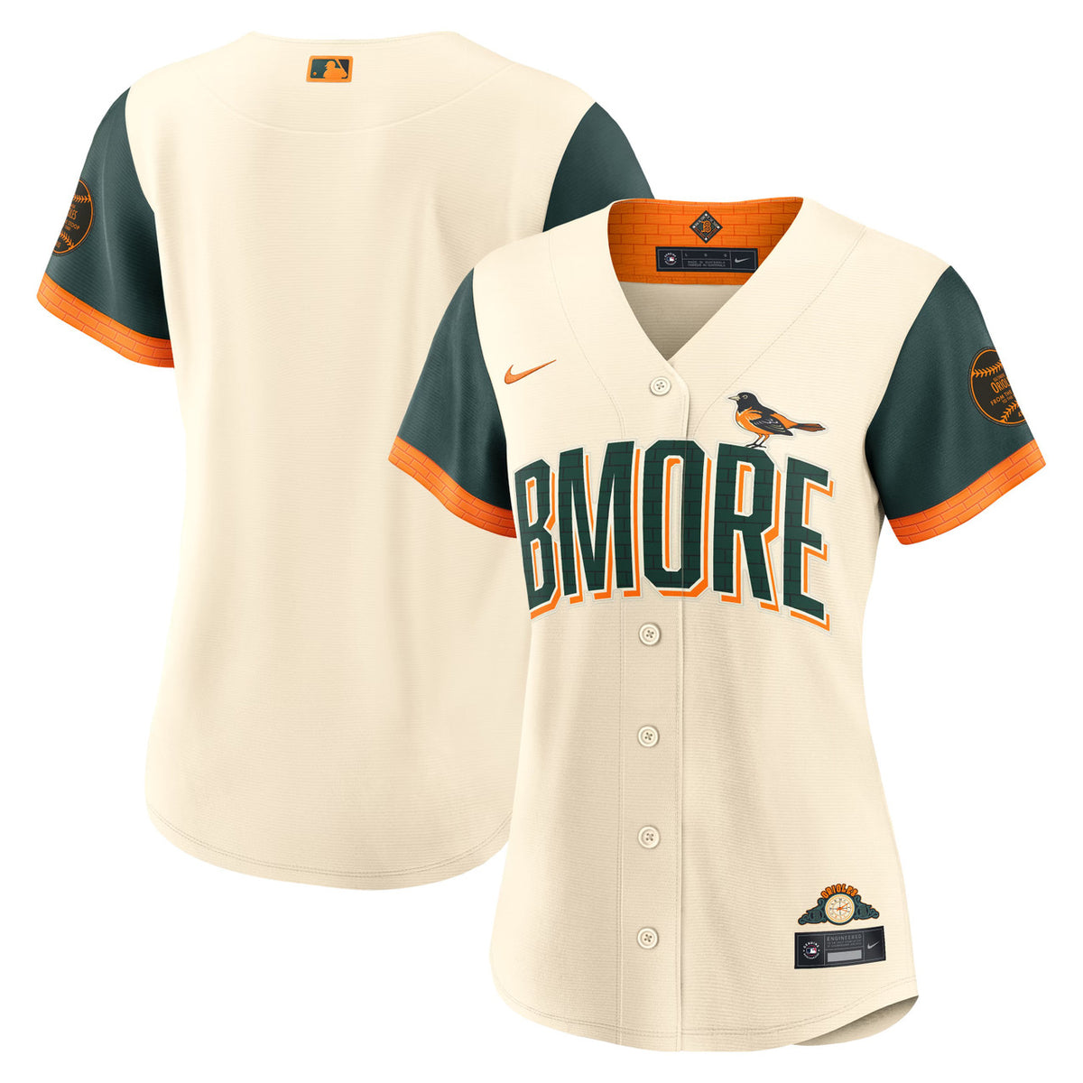 Baltimore Orioles Nike Women'S 2026 City Connect Stadium Limited Jersey - Cream