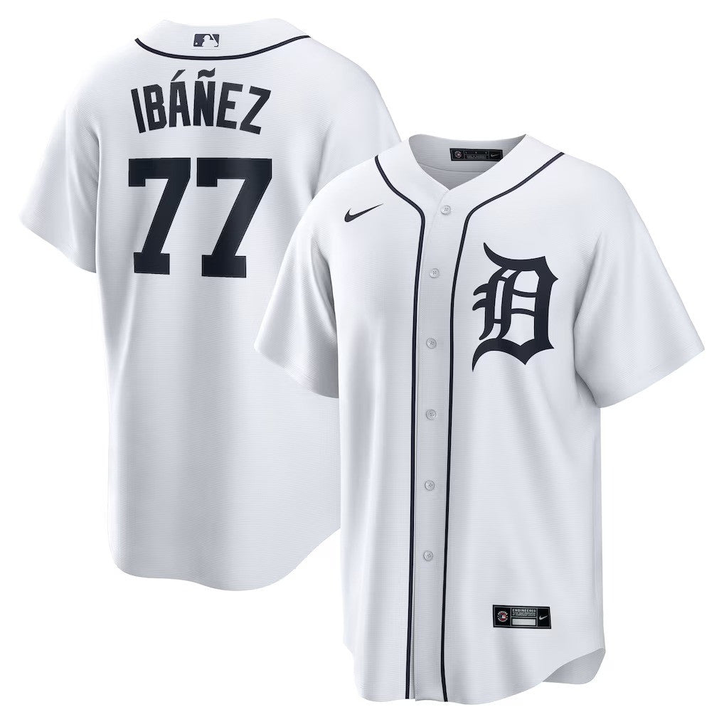 Andy Ibanez Detroit Tigers Home Limited Jersey - White