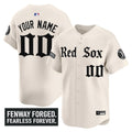 Boston Red Sox Gothic Edition Vapor Premier Limited Custom Jersey