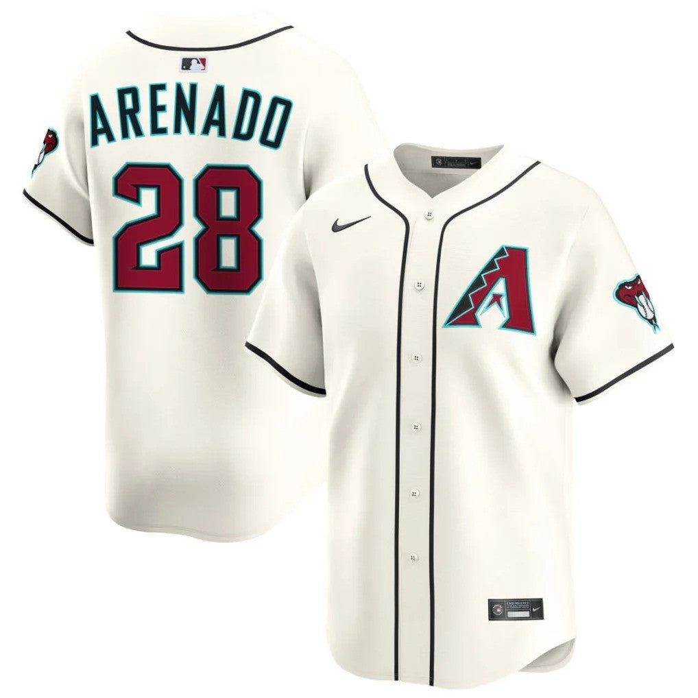 Nolan Arenado Arizona Diamondbacks Home Limited Jersey - Cream