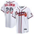 Drake Baldwin #30 Atlanta Braves 2026 Star Edition Stars Stripes Stadium Limited Jersey - White