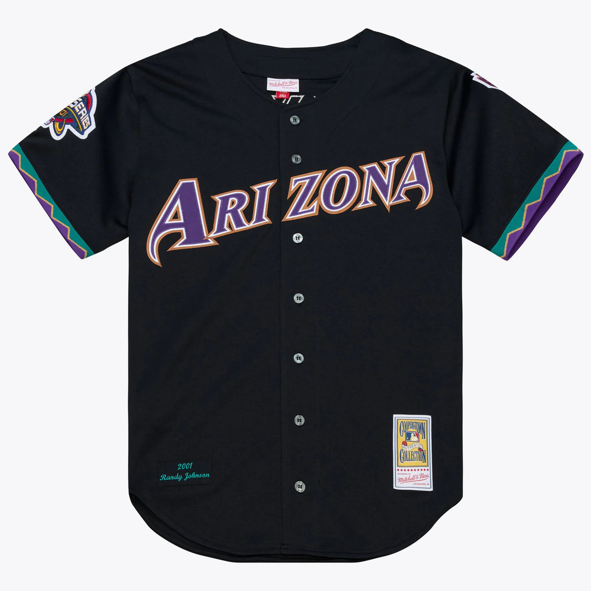 Randy Johnson #51 Arizona Diamondbacks 2001 Authentic Jersey - Black