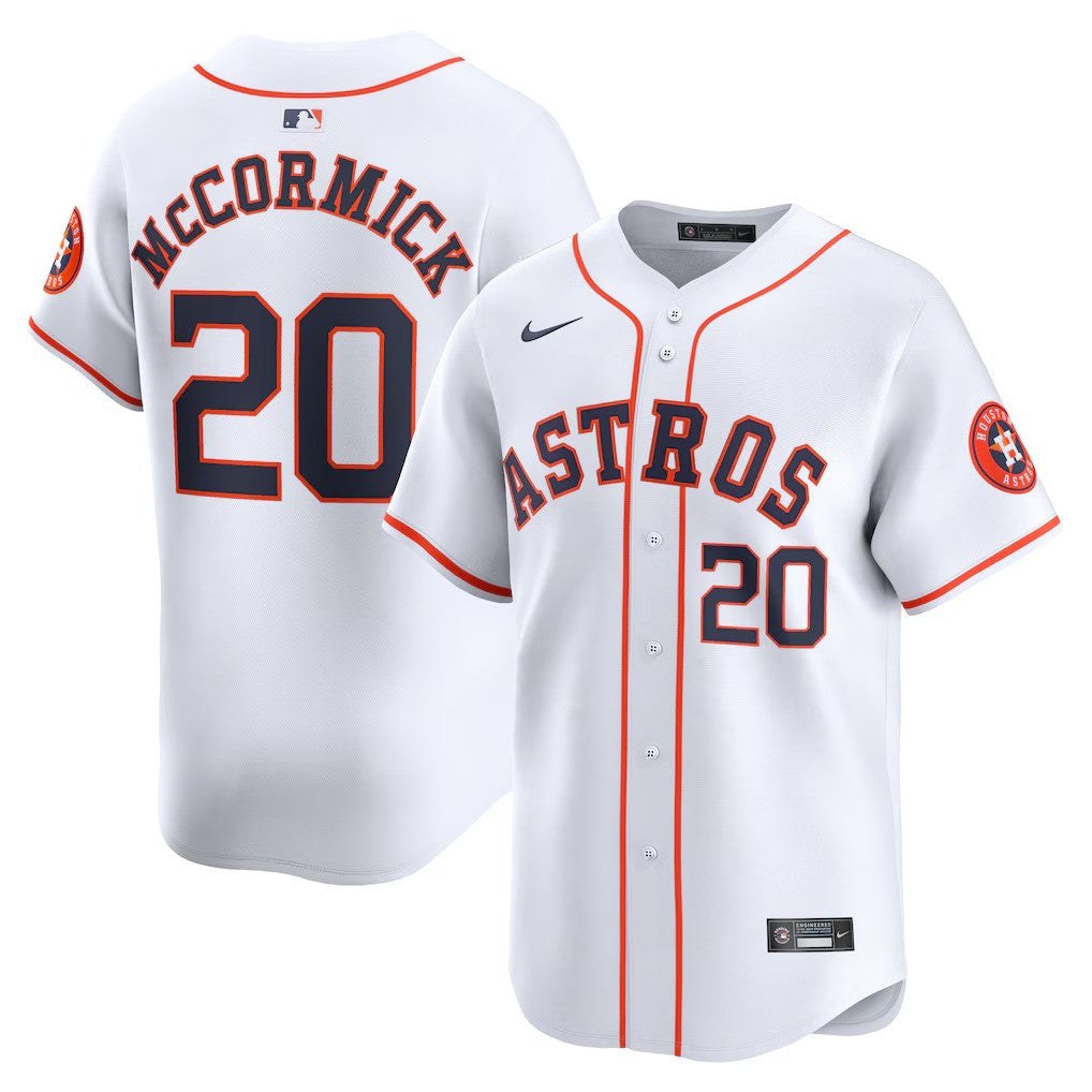 Chas Mccormick Houston Astros Home Limited Jersey - White
