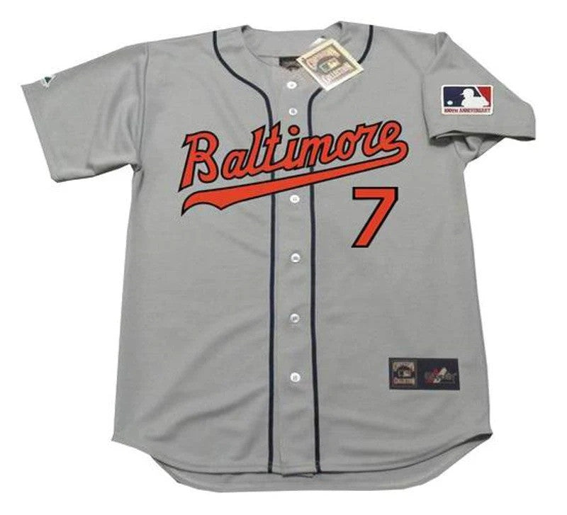 Mark Belanger Baltimore Orioles 1969 Cooperstown Away Limited Baseball Jersey