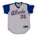 Phil Niekro #35 Atlanta Braves 1979 Away Limited Throwback Baseball Jersey