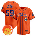 Houston Astros Men X Dragon Ball Vapor Premier Limited Jersey