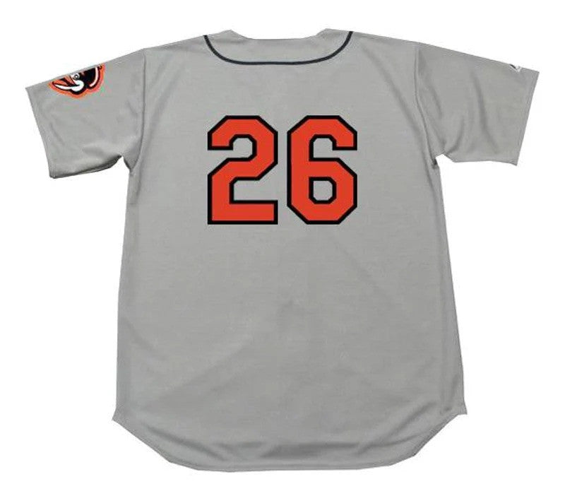 Boog Powell #26 Baltimore Orioles 1963 Cooperstown Away Limited Baseball Jersey