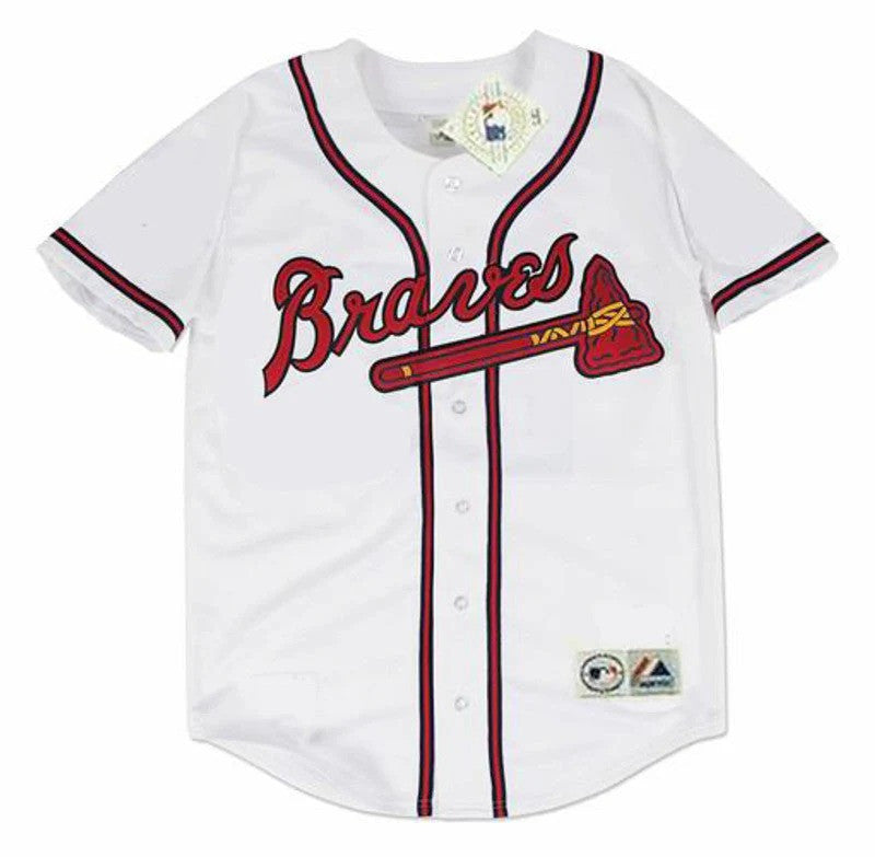 Greg Maddux #31 Atlanta Braves 1995 Home Limited Throwback Baseball Jersey