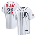 Riley Greene #31 Detroit Tigers 2026 Star Edition Stars Stripes Stadium Limited Jersey - White