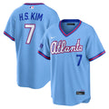 Ha-Seong Kim #7 Atlanta Braves Nike 2026 City Connect Stadium Limited Jersey - Powder Blue