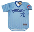 Joe Maddon #70 Chicago Cubs 1980S Cooperstown Limited Throwback Baseball Jersey