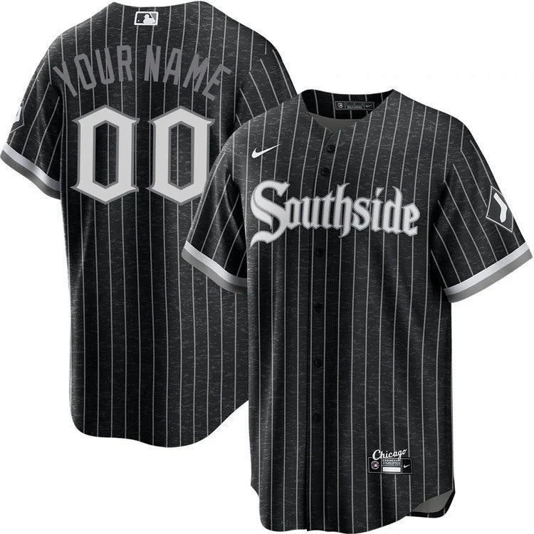 Chicago White Sox Custom City Connect Limited Jersey - Black