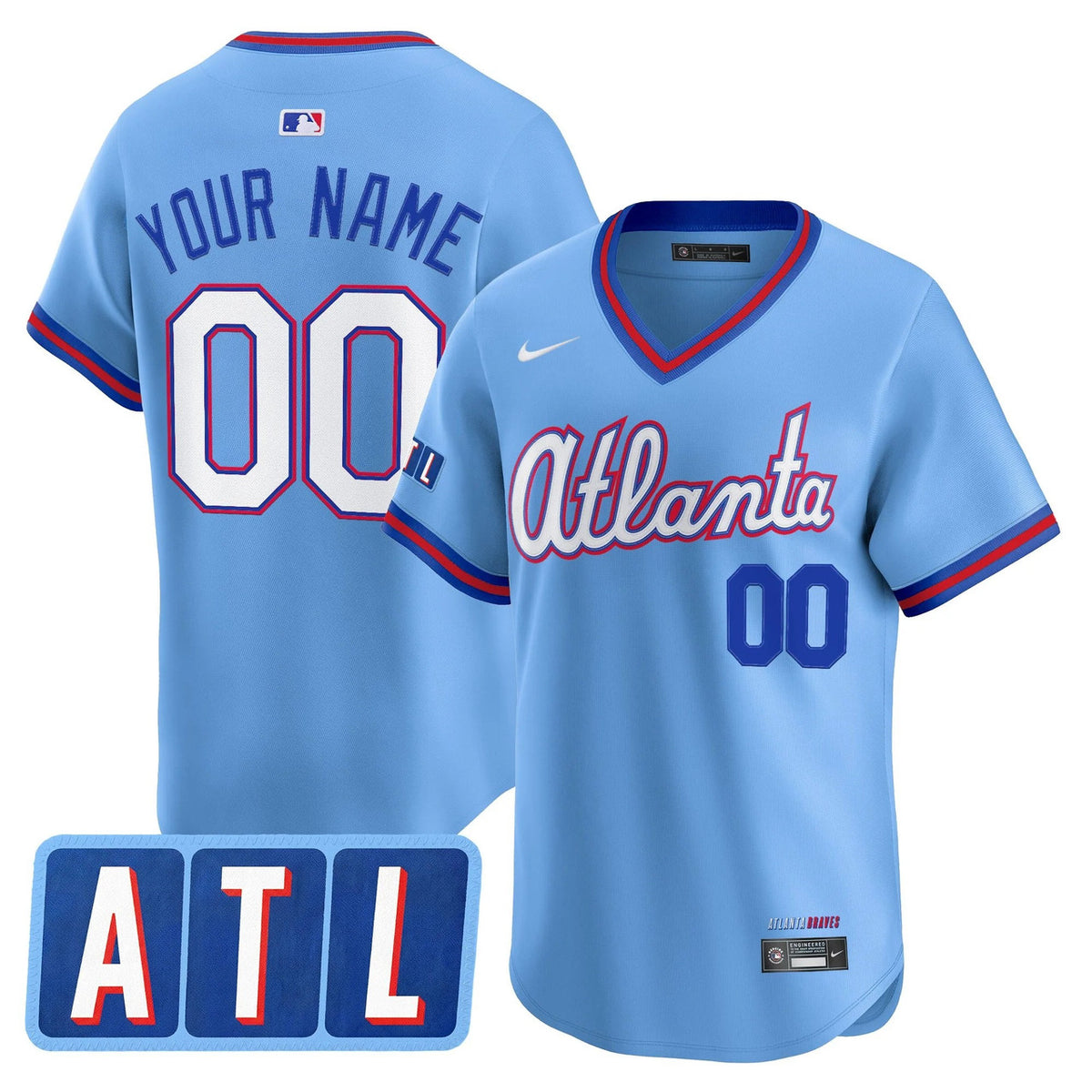Atlanta Braves 2026 City Connect Vapor Premier Limited Custom Jersey