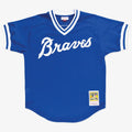 Dale Murphy #3 Atlanta Braves Men'S 1981 Mesh Limited Batting Practice Jersey - Royal