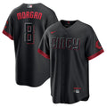 Joe Morgan #8 Cincinnati Reds City Connect Limited Jersey - Black
