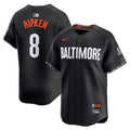 Cal Ripken Jr #8 Baltimore Orioles City Connect Limited Jersey - Black