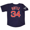 David Ortiz #34 Boston Red Sox 2004 Alt World Series M 2Xl Limited Jersey - Navy