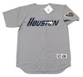 Derek Bell Houston Astros 1995 Throwback Away Limited Baseball Jersey