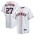 Jose Altuve #27 Houston Astros Home Limited Player Jersey - White
