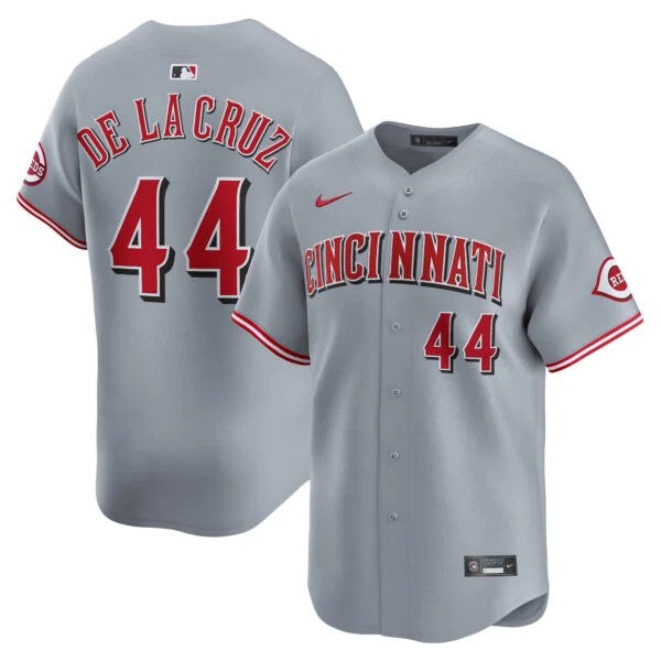 Elly De La Cincinnati Reds Cruz Road Limited Jersey - Gray