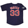 Jason Varitek Boston Red Sox 2004 Alt World Series M 2Xl Limited Jersey - Navy