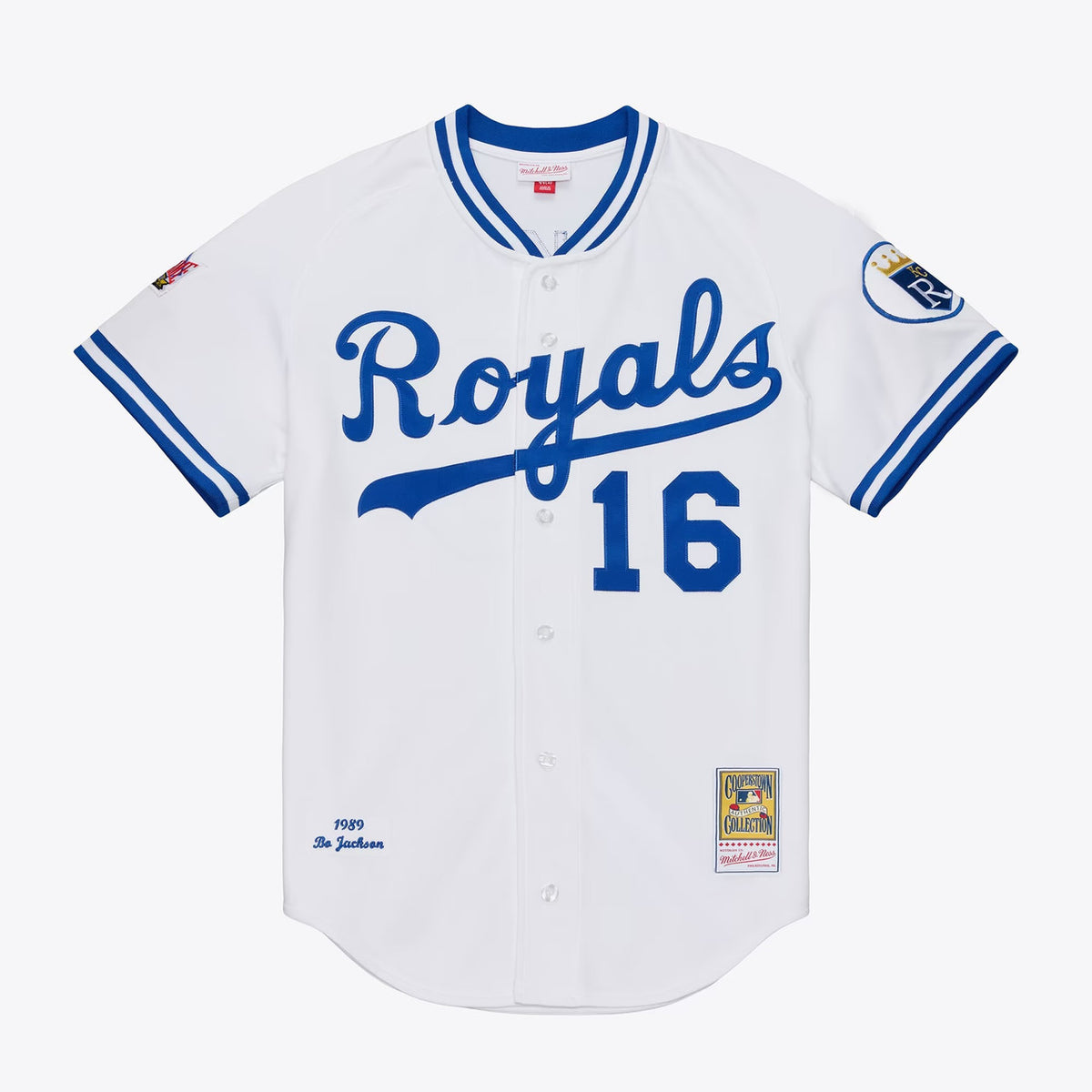 Bo Jackson Kansas City Royals 1989 Authentic Jersey - White