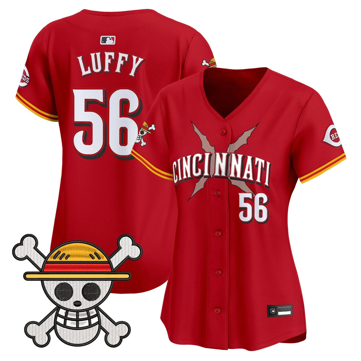Cincinnati Reds Women X One Piece Vapor Premier Limited Jersey