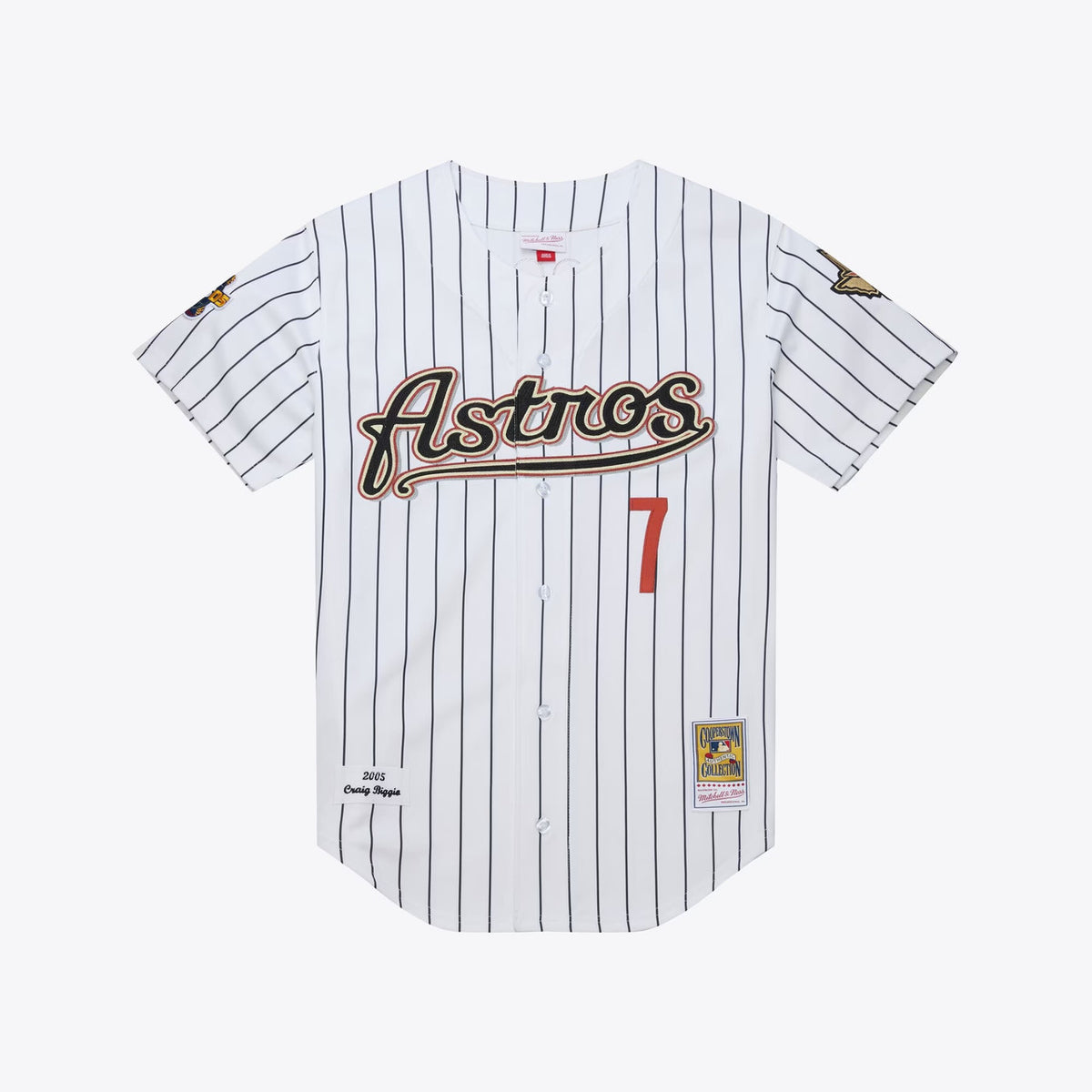 Craig Biggio #7 Houston Astros 2005 Authentic Jersey - White