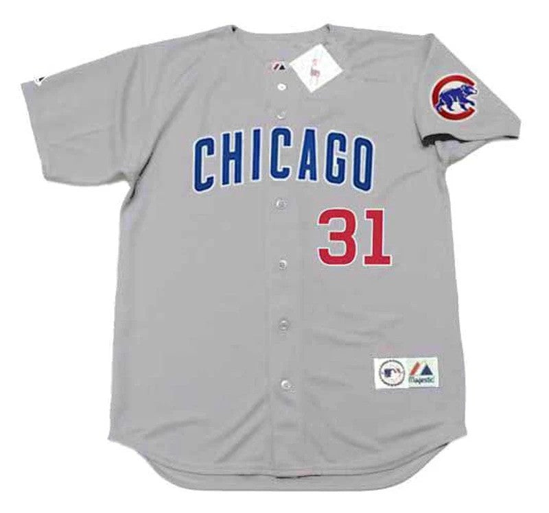 Greg Maddux #31 Chicago Cubs 2004 Throwback Away Limited Baseball Jersey
