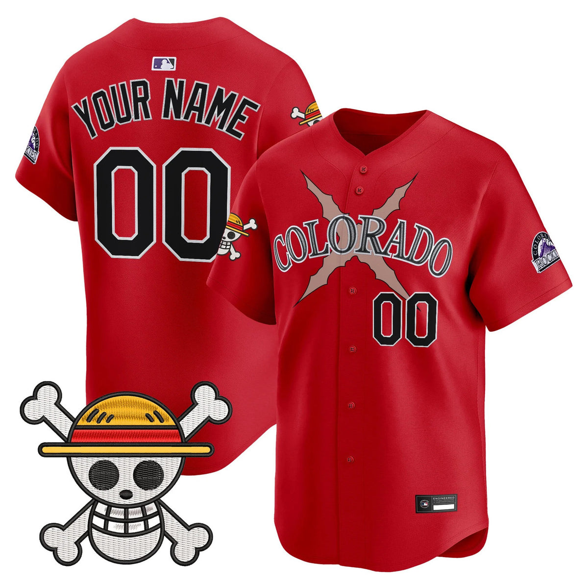 Colorado Rockies X One Piece Vapor Premier Limited Custom Jersey