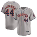 Yordan Alvarez #44 Houston Astros Away Limited Jersey - Gray
