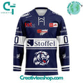 Del Straubing Detroit Tigers Home Kits Limited Hockey Jersey