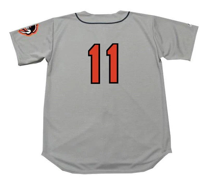 Luis Aparicio #11 Baltimore Orioles 1963 Cooperstown Away Limited Baseball Jersey