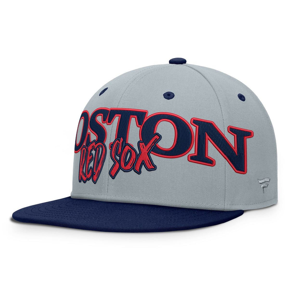 Boston Red Sox Fanatics Men'S Twill Fitted Hat Limited Jersey - Gray